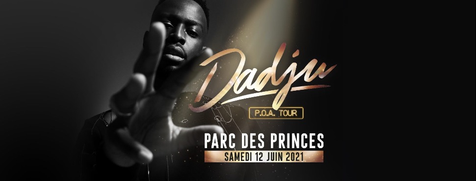 Dadju en concert au Parc des Princes - Africa Radio - Billet Concert Dadju Parc Des Princes 2022